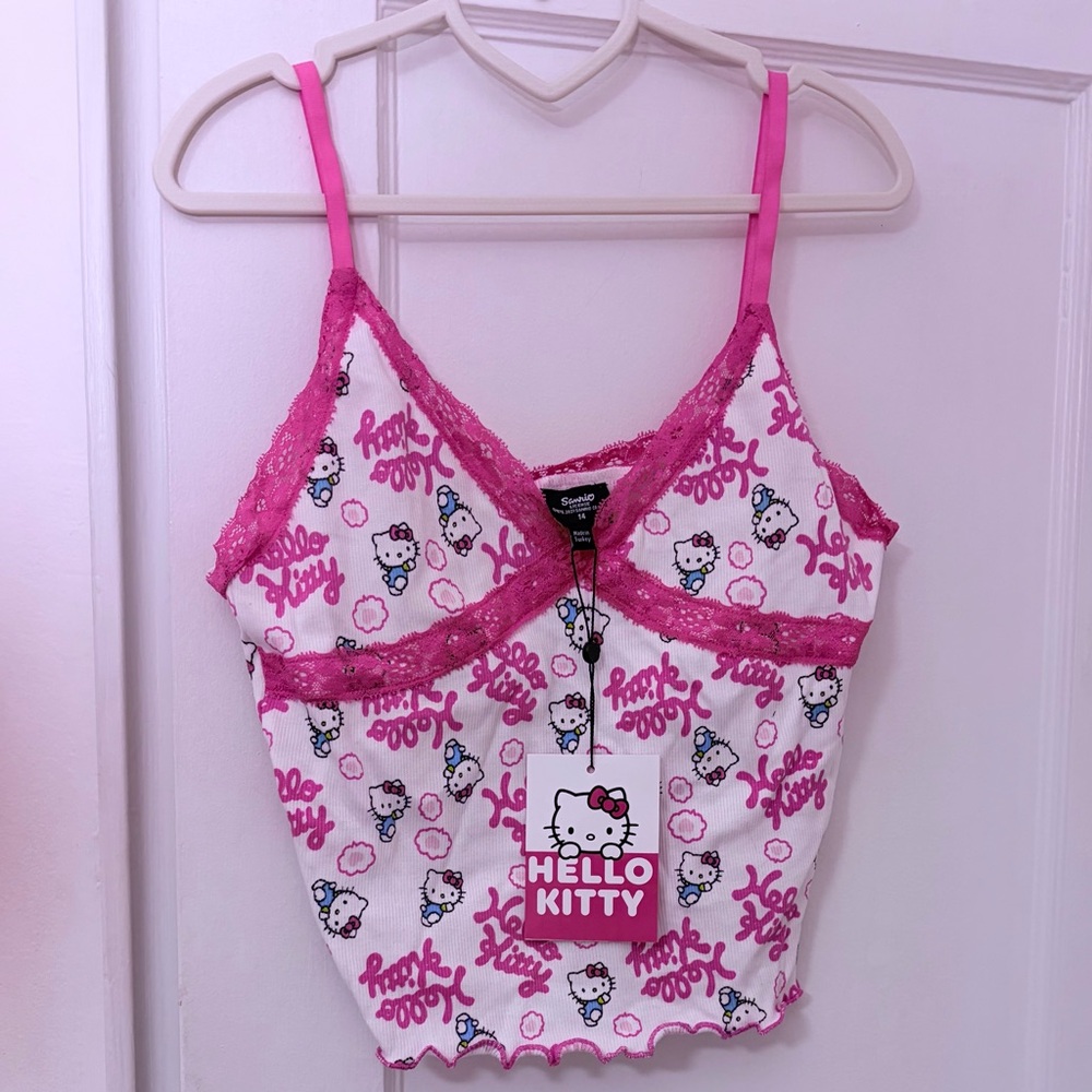 NWT - NGORDER x Dolls Kill HELLO KITTY PRINT VEST - XL